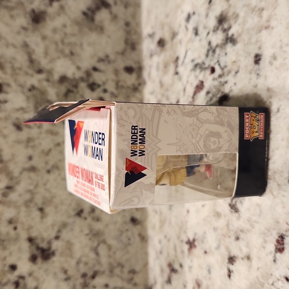 Funko Pocket Pop Keychain Wonder Woman 80- Challenge of the Gods Keychain - Picture 5 of 7